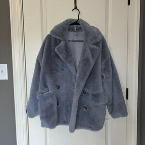 Free People Faux Fur Coat